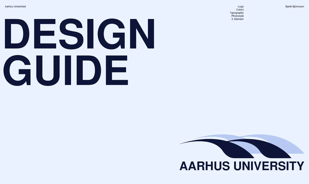Aarhus Design Guide
